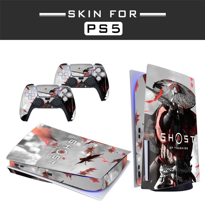 สติ๊กเกอร์ PS5 Sticker Protect Screen ลายคมชัด **สำหรับรุ่นใส่แผ่น ...
