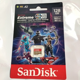 Sandisk 64 128 GB Extreme MicroSDHC UHS-I Card A2 U3 4K V30 มือถือ กล้องติดรถ Action camera