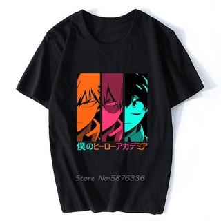 [S-5XL] เสื้อยืด พิมพ์ลายอนิเมะ My Hero Academia Boku No Hero Academia สําหรับผู้ชาย