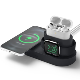 elago MS MagSafe Charging Hub Trio1 แท่นชาร์จ MagSafe, Apple Watch และ AirPod Pro ระดับพรีเมี่ยม สินค้าพร้อมส่ง