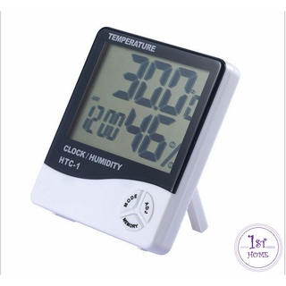 แบบดิจิตอล  LCD แบบดิจิตอล เครื่องวัดอุณหภูมิและความชื้น Digital Temperature Meter