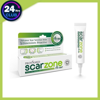 &gt;&gt; Provamed Scarzone Acne 10 gโปรวาเมด สการ์โซน แอคเน่ exp.29/06/24