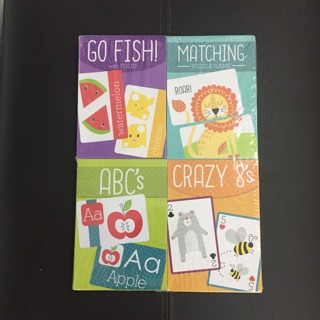 หนังสือ แฟลชการ์ดภาษาอังกฤษ เสริมพัฒนาการชุด 4-Pack Jumbo Flash Cards