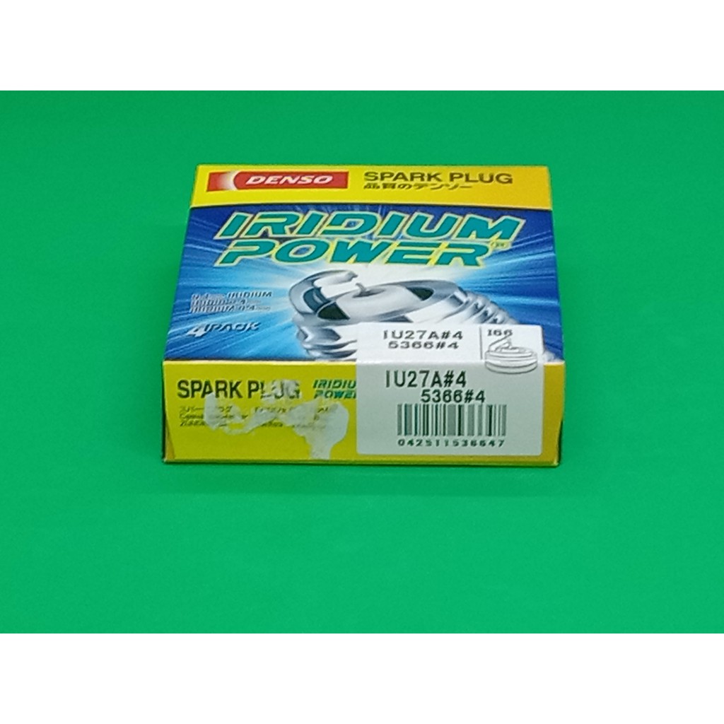Denso หัวเทียนไฟฟ้าอิริเดียม IU27A สําหรับ Kawasaki Z750 ZX9R Yamaha ...