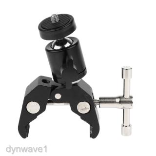 ภาพหน้าปกสินค้า[DYNWAVE1] Ball Head Shoe Mount Magic Arm + Super Clamp Clip for DSLR Camera Monitor ที่เกี่ยวข้อง