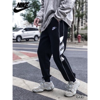 #Nike กางเกงวอม กางเกงลำลอง กางเกงขายาว กางเกงออกกำลังกาย เนื้อผ้าตรงปก คุณภาพงานออกชอป100% ผ้าลื่น ใส่สบาย ระบายอากาศ