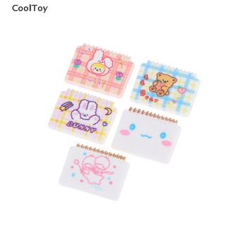 < Cooltoy > โมเดลโน๊ตบุ๊คจิ๋ว 1:12 DIY สําหรับตกแต่งบ้านตุ๊กตา เฟอร์นิเจอร์ 2 ชิ้น