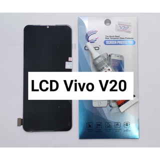 อะไหล่หน้าจอ จอ+ทัชสกรีน LCD Vivo V20 สินค้าพร้อมส่ง แถมฟิล์ม+กาว