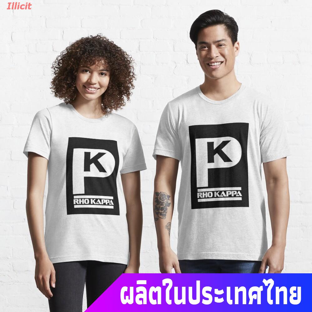 illicit-เสื้อยืดแขนสั้น-rho-kappa-shirt-logo-1-essential-t-shirt-short-sleeve-t-shirts