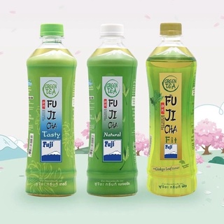 FUJICHA Greentea ชาเขียวพร้อมดื่ม ฟูจิชะ กรีนที 500 ml.