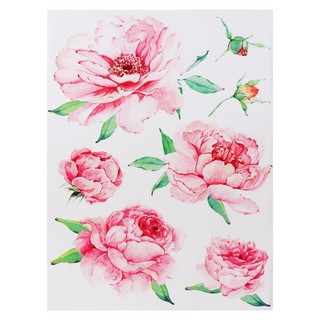 สติ๊กเกอร์ สติ๊กเกอร์ลอกน้ำ DIY HOME LIVING STYLE ROSE 34X47 ซม. วอลเปเปอร์ สติ๊กเกอร์ เฟอร์นิเจอร์ ของแต่งบ้าน DIY WALL