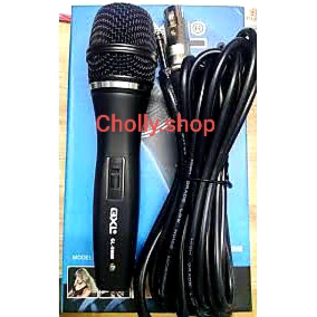 cholly-shop-gl-99nb-ราคาถูก-gxl-microphone-ไมโครโฟน-ร้องเพลง-คาราโอเกะ-ราคาถูกที่สุด