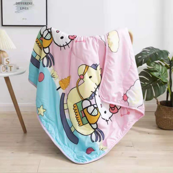 พร้อมส่ง-ผ้าห่มเด็ก-blanket-ผ้านวมเด็ก-ขนา-1x1-5m-ผ้าcottonเสื้อผ้าเด็กแรกเกิดเฟอร์นิเจอร์-ที่นอนเด็ก