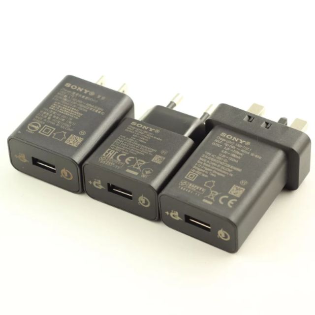 หัวชาร์จเร็ว-sony-original-for-sony-uch12ขากลม-usb-fast-charger-adapter-qc-3-0-for-xperia-x-xa-xa1-ultra-xz-xzs-compact