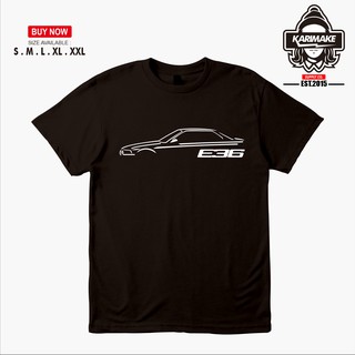 เสื้อยืด ลายรถยนต์ Bmw E36 Karimake