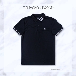เสื้อโปโล Temmakoji สีดำ