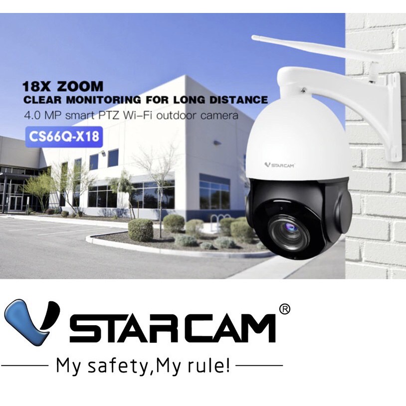 ภาพหน้าปกสินค้าVstarcam CS66Q-X18 กล้องวงจรปิดไร้สาย ความละเอียด 4MP(1440P) กล้องนอกบ้าน Outdoor Wifi Camera มี AI ภาพสี จากร้าน mwmshop บน Shopee