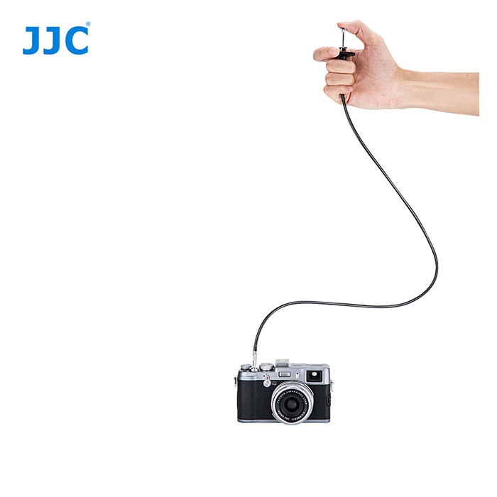 ภาพหน้าปกสินค้าJJC TCR สายลั่นชัตเตอร์คลาสสิค กล้องฟิล์ม สีดำ