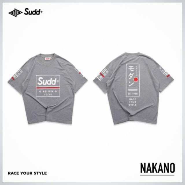 sudd-เสื้อยืดโอเวอร์ไซส์-รุ่น-nakano-สีเทา
