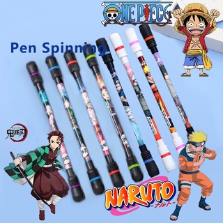 ปากกา ลายการ์ตูนอนิเมะ Demon Slayer Naruto One Piece แบบยืดหยุ่น