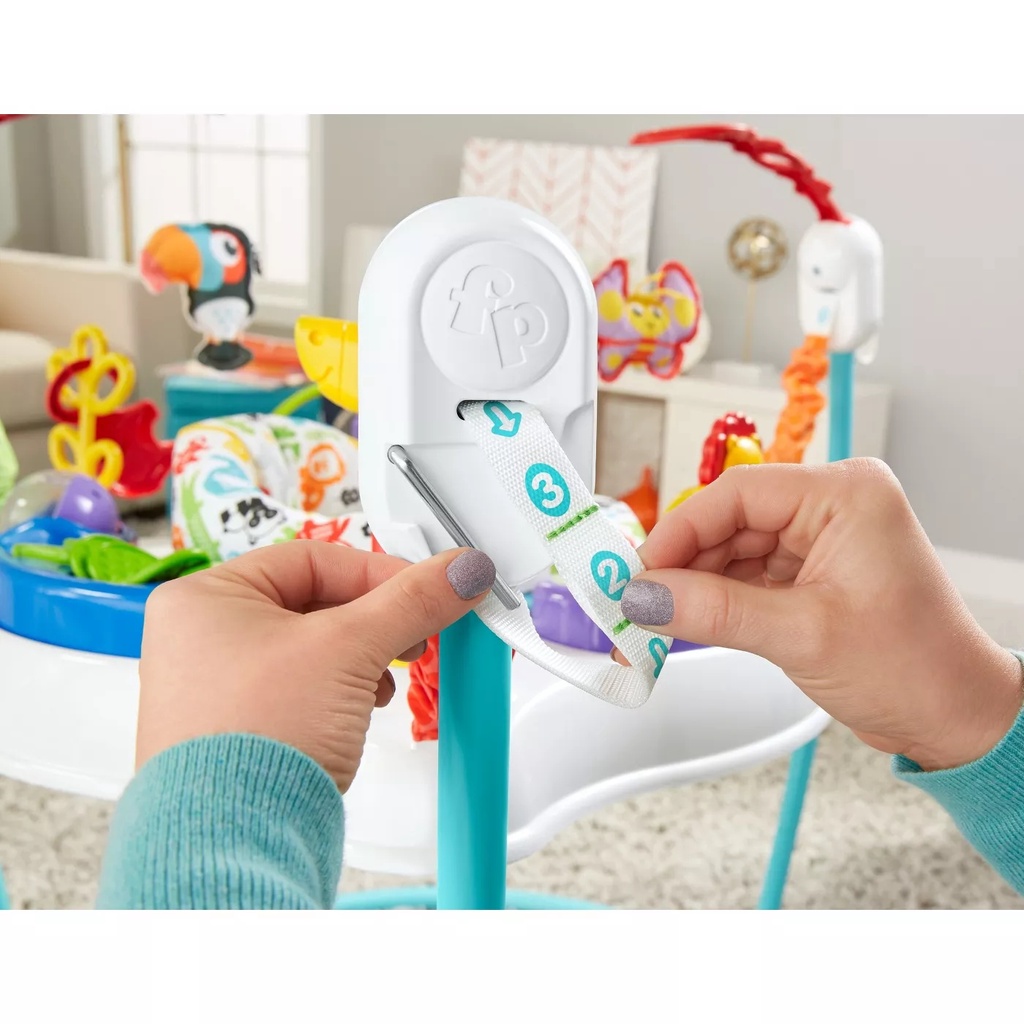 ของแท้-จั๊มเปอร์เด็ก-กระโดด-รุ่นใหม่-fisher-price-animal-activity-jumperoo-ลิขสิทธิ์แท้จากอเมริกา-ราคา-4-900-บาท