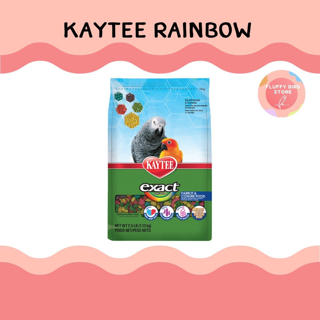 kaytee-exact-rainbow-parrot-conure-เคธี่-อาหารเอ็กซ์แซ็คเรนโบว์-นกปากขอ-คอนัวร์
