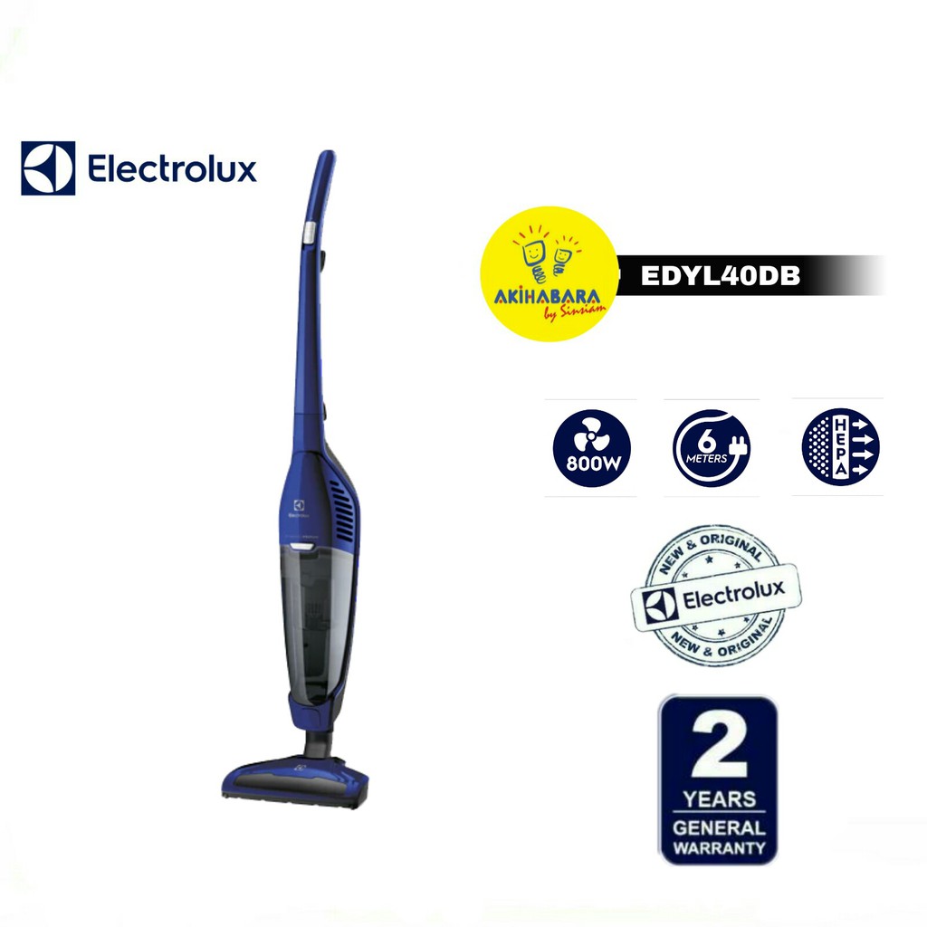 ภาพหน้าปกสินค้า(ไม้กวาดไฟฟ้า)เครื่องดูดฝุ่นแบบมีด้ามจับ ELECTROLUX รุ่น EDYL40DB