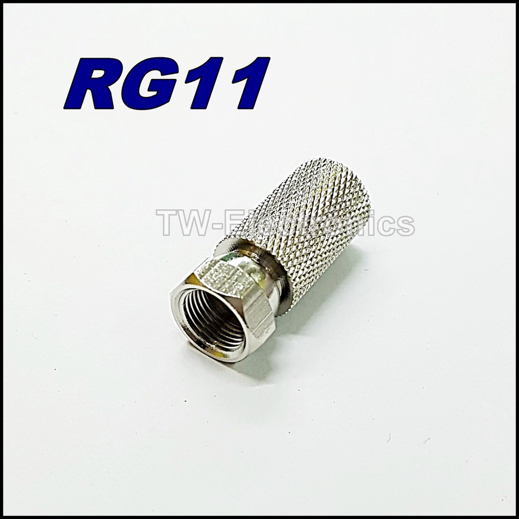 รูปภาพของหัวF-type RG11 ตัวลาย(เกลียวใน) / F-type RG11ลองเช็คราคา