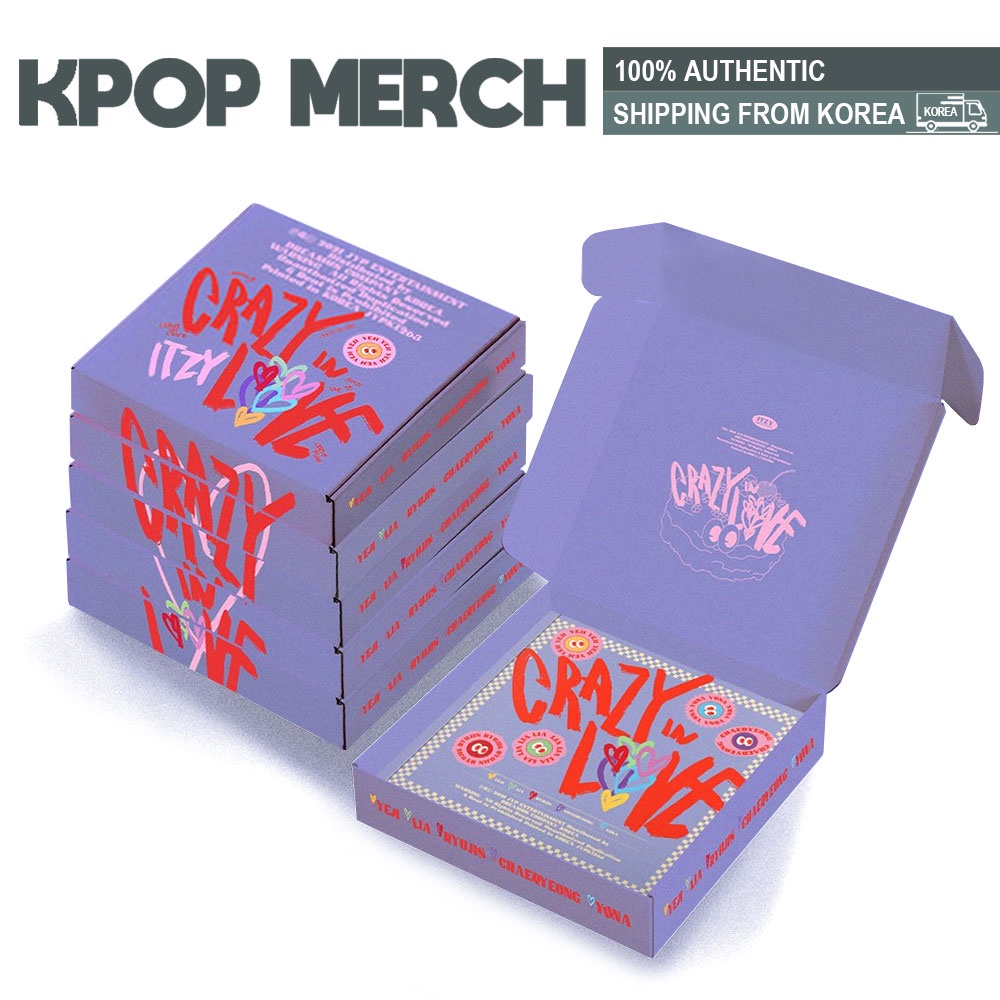 ITZY - The 1st Album CRAZY IN LOVE | Shopee Thailand