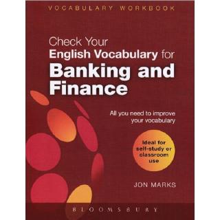 DKTODAY หนังสือ CHECK YOUR ENGLISH VOCAB.FOR BANKING&amp;FINANCE (2ED)
