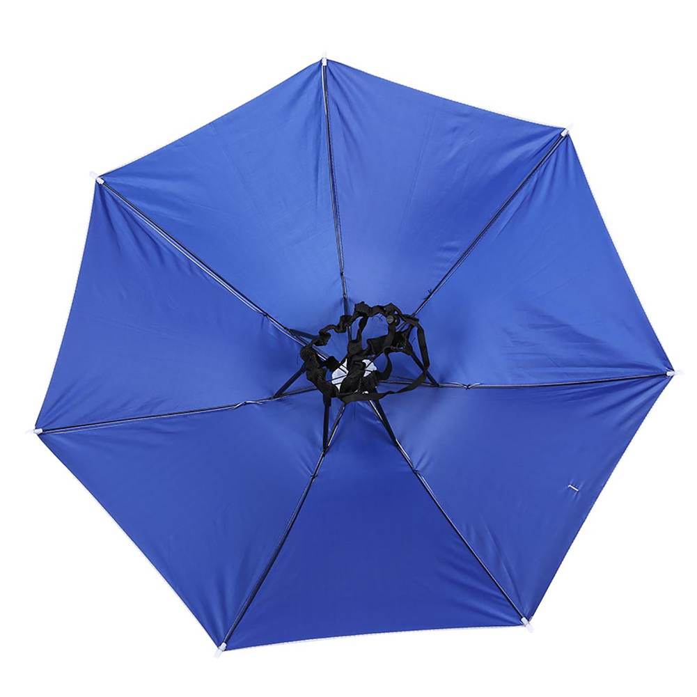ภาพสินค้าหมวกร่ม ป้องกันรังสียูวี 2 ชั้นหมวกร่มขนาด ร่มและอุปกรณ์กันน้ำ กว้าง77cm ร่มตกปลา ร่มพับ ร่ม Umbrella จากร้าน car_auto1 บน Shopee ภาพที่ 6