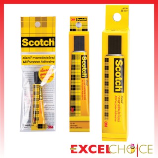 ภาพขนาดย่อของภาพหน้าปกสินค้าสก๊อตช์ กาวสารพัดประโยชน์ Scotch Glue 3M Adhesive AD303 AD301 จากร้าน excel_choice บน Shopee
