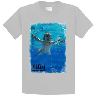 ใหม่ เสื้อยืด พิมพ์ลาย Nirvana Nevermind Grunge Rock สไตล์เรโทร สําหรับผู้ชาย