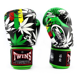 ภาพหน้าปกสินค้า(8,10,12,14,16 ออนซ์) Twins Special Fancy Boxing Gloves \"Grass Collection\" Leather ที่เกี่ยวข้อง