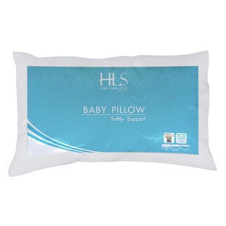 หมอนหนุน หมอน HLS BABY SOFT 12X20 นิ้ว หมอนหนุน หมอนข้าง ห้องนอน เครื่องนอน DOWN ALTERNATIVE PILLOW HOME LIVING STYLE BA