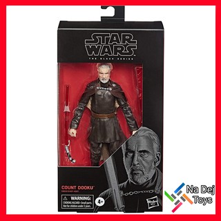 Star Wars : Attack of The Clones The Black Series 6" Count Dooku figure สตาร์วอร์ส แบล็คซีรีส์ เคานท์ดูกู ฟิกเกอร์​