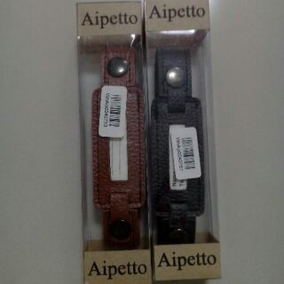 Aipetto Dog Collar (Dark Brown, Light Brown) size S