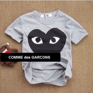 เสื้อยืด เสื้อแจ็กเก็ต ผ้าถัก ลาย Love Block GARCON PLAY COMMEDES - COUPLE FAMILY FAMILY KAPEL สีดํา สําหรับเด็ก