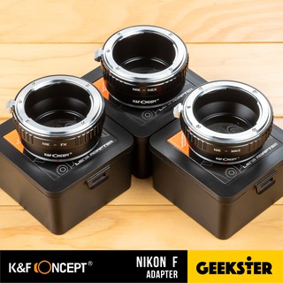 ภาพหน้าปกสินค้าK&F เมาท์แปลง Nikon F / Ai / Ais Lens Adapter ( NIK - FX / NIK - NEX / NIK - m43 , m4/3 / KF ) ที่เกี่ยวข้อง