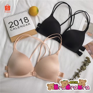 ภาพหน้าปกสินค้า🧸💦𝑩𝒓𝒂𝑩𝒓𝒂𝑩𝒓𝒂⛱️🧸  #bra-081 เสื้อชั้นใน บรา สายไขว้ ตะขอหน้า ฟองรูปมือ ที่เกี่ยวข้อง