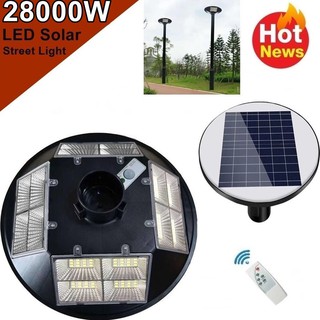 โคมไฟถนน 16 ช่อง LED 20000W - 28000W  Square Light  โคมไฟโซลาร์เซลล์ พลังงานแสงอาทิตย์ Solar Street Light