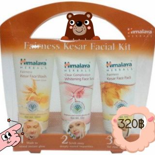 เซตหน้าขาวใส ขาวกระจ่างใส Himalaya Fairness Kesar Facial Kit