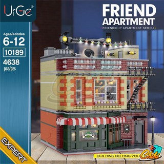 ชุดตัวต่อ Friend Apartment เฟรน อพาร์ทเม้น เฟรนชิบ อพาร์ทเม้น ซี่รีส์ Urge 10189 จำนวน 4638+ ชิ้น