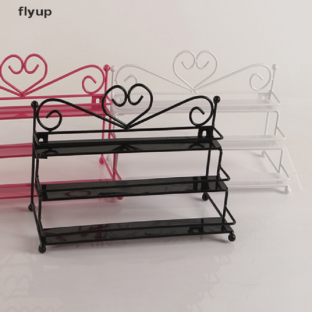 flyup-ชั้นวางยาทาเล็บ-แบบโลหะ-รูปหัวใจ-3-ชั้น