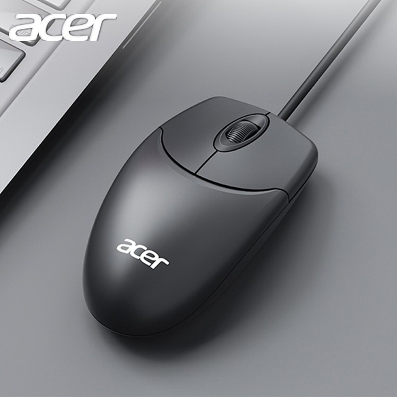 🚀พร้อมส่ง🚀black เมาส์เกมมิ้ง Acer M117 Wired Mouse อุปกรณ์ต่อพ่วง ...