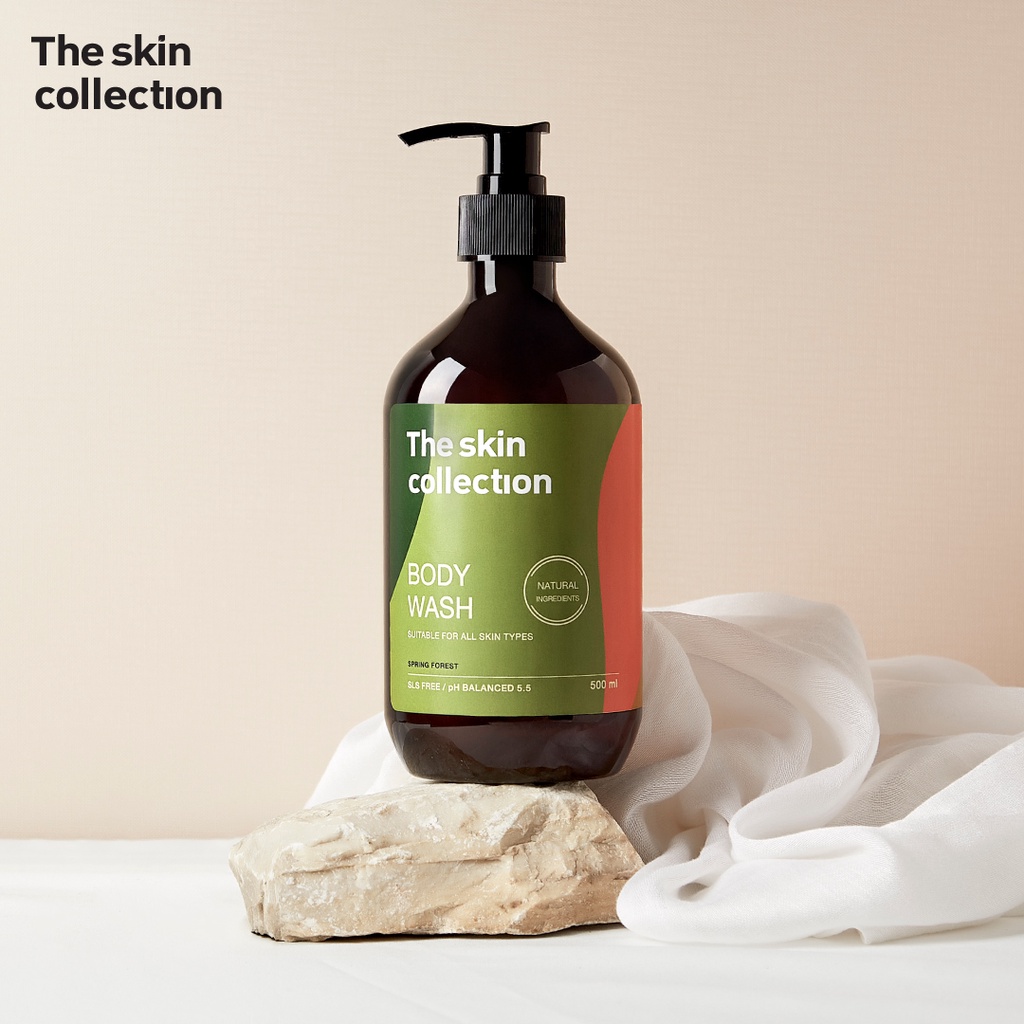 ภาพหน้าปกสินค้าครีมอาบน้ำให้ผิวสดชื่น รู้สึกผ่อนคลาย The Skin Collection Body Wash Spring Forest 500ml