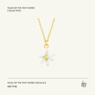 FAIRY TALES - Tales of the tiny word Necklace สร้อยคอจี้รูปดอกไม้