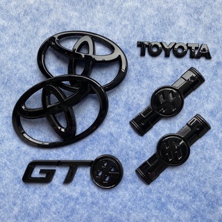 Sticker สติกเกอร์ติดรถยนต์ Toyota,ฉลากทรงกลม86บังโคลนหน้าและหลังปี GT86