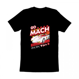 เสื้อยืดผ้าฝ้ายGildan Softstyle เสื้อยืด Unisex ลาย Go Mach 5 Tshirt2L XL  XXL 3XL