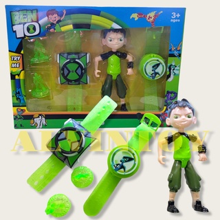 สินค้า ส่งเร็ว พร้อมส่งจาก กทม. นาฬิกา Ben 10 Omnitrix ข้อมือเบนเท็น มีเสียง มีไฟ มี 7 แบบ ให้เลือก